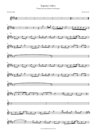 Score for Clarinet (Bb)