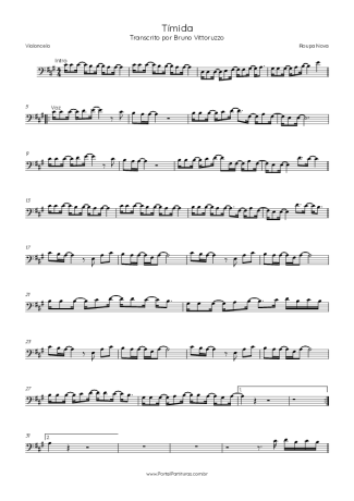Score for Cello