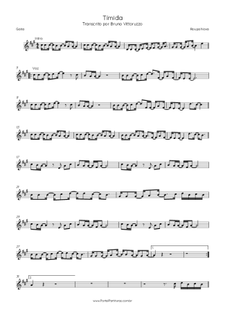 Score for Harmonica