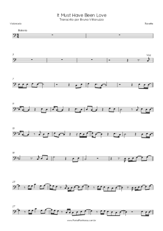 Roxette  score for Cello