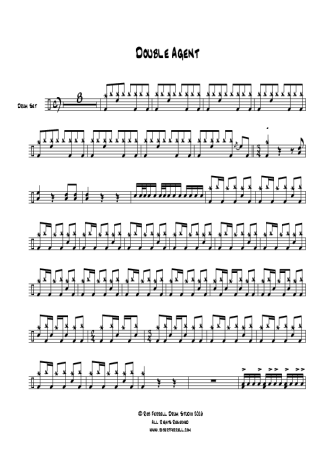 Rush  score for Drums