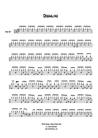 Rush  score for Drums