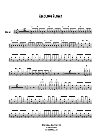 Rush  score for Drums