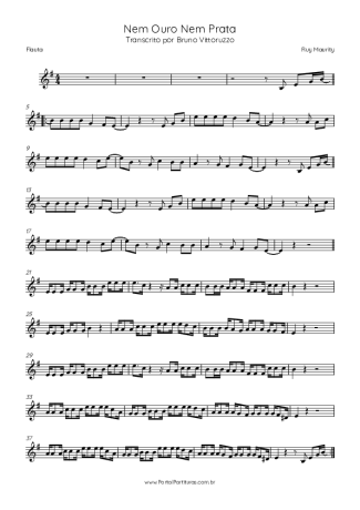 Ruy Maurity  score for Flute