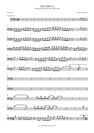 Sá e Guarabyra  score for Trombone