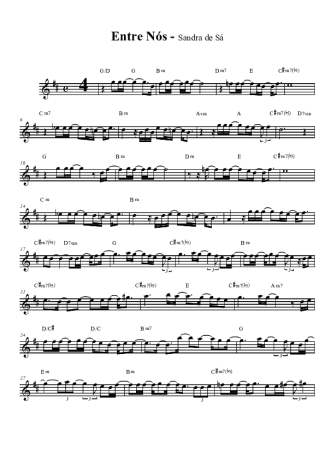 Sandra de Sá  score for Tenor Saxophone Soprano (Bb)