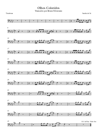 Sandra de Sá  score for Trombone