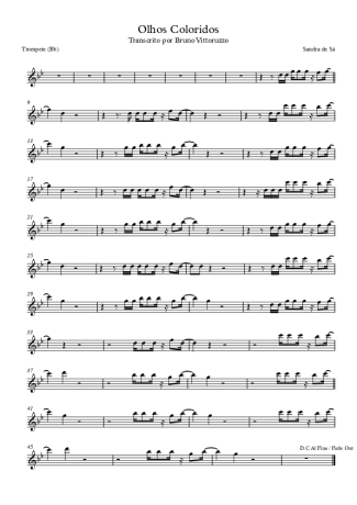 Sandra de Sá  score for Trumpet