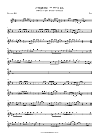 Score for Clarinet (Bb)