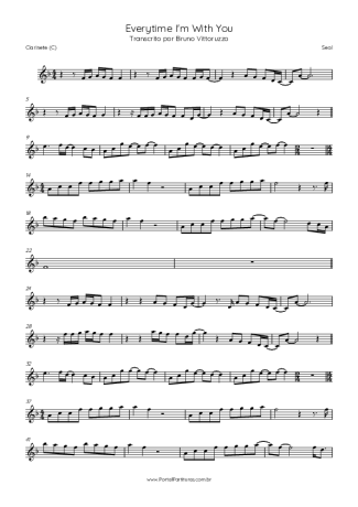 Score for Clarinet (C)