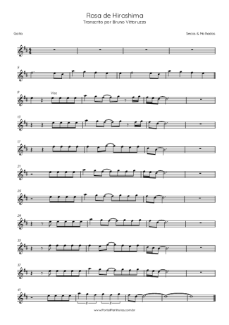 Secos e Molhados  score for Harmonica