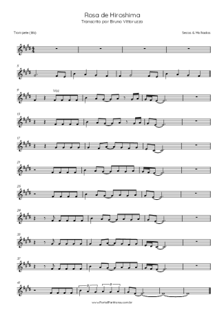 Secos e Molhados  score for Trumpet