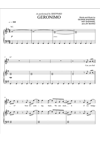 43403  - Geronimo - Klavier