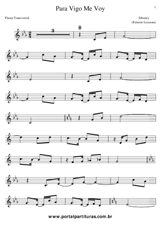 Score for Flute