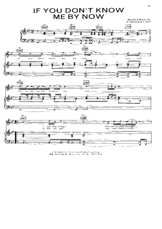 Simply Red  score for Piano