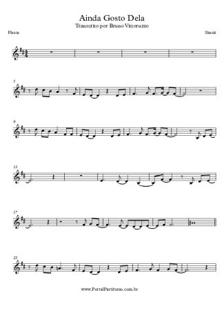 Skank  score for Flute