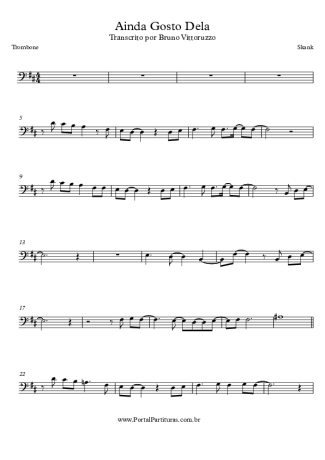 Skank  score for Trombone