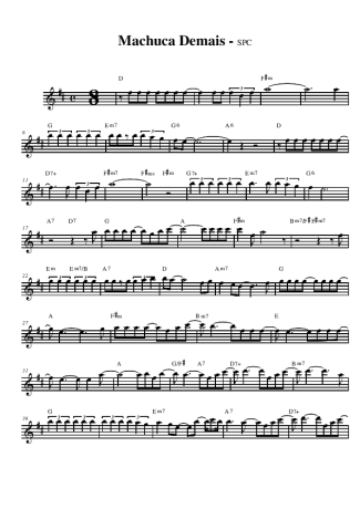 Só Pra Contrariar  score for Alto Saxophone