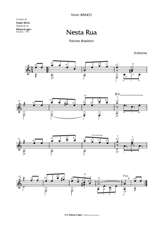 Songs for Children (Temas Infantis)  score for Acoustic Guitar