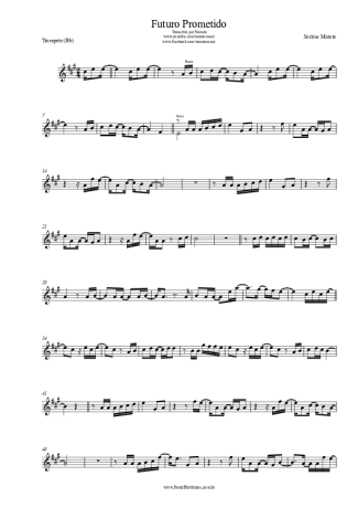 Sorriso Maroto Futuro Prometido score for Trumpet