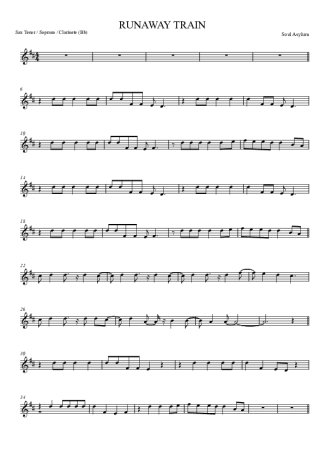 Soul Asylum  score for Tenor Saxophone Soprano (Bb)