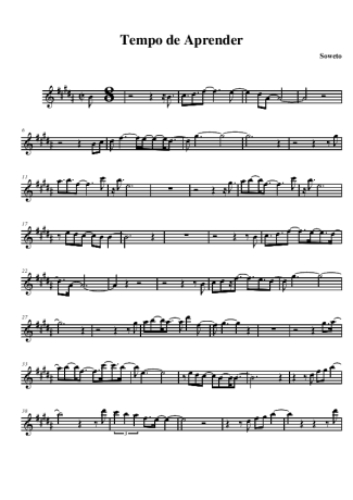 Soweto Tempo de Aprender score for Alto Saxophone