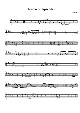 Soweto Tempo de Aprender score for Tenor Saxophone Soprano (Bb)