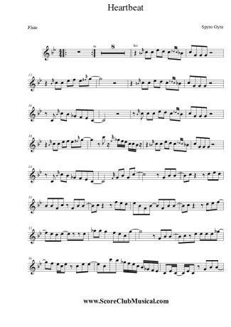 Spyro Gyra Heartbeat score for Flute