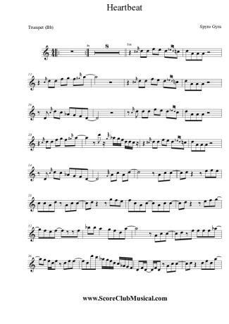 Spyro Gyra Heartbeat score for Trumpet