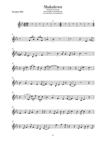 Spyro Gyra Shakedown score for Trumpet