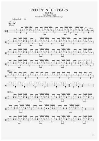 Score for Drums