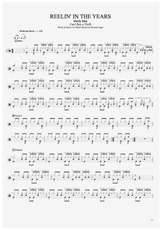 Steely Dan  score for Drums