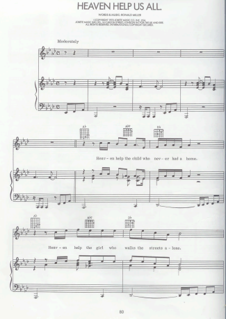 Stevie Wonder  score for Piano