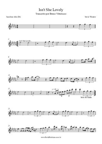 ISN'T SHE LOVELY (TRADUÇÃO) - Stevie Wonder - LETRAS.MUS.BR - Baixar pdf de