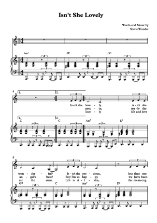 Score for Piano