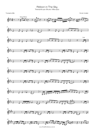 Stevie Wonder  score for Trumpet