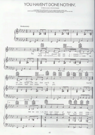 Stevie Wonder  score for Piano