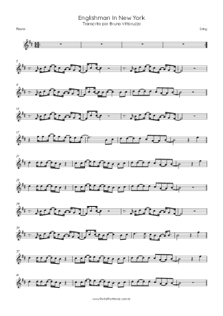 Score for Flute