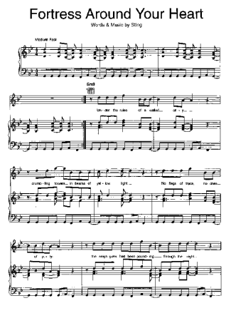 Score for Piano