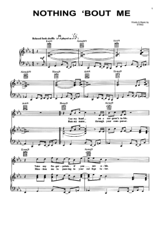 Sting  score for Piano