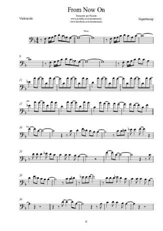 Supertramp  score for Cello