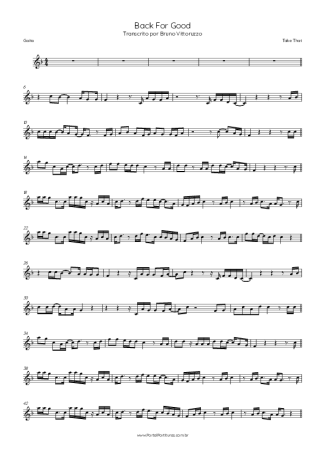 Take That Back For Good score for Harmonica