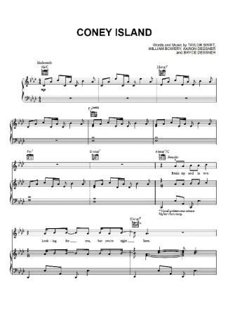 Score for Piano