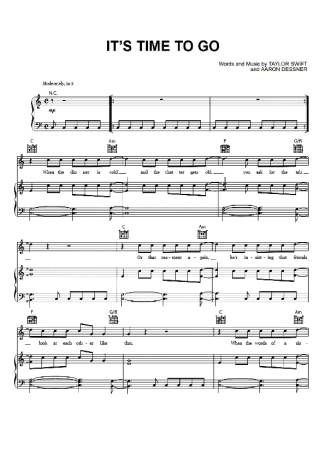 Score for Piano