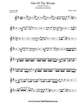 Taylor Swift  score for Trumpet