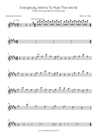 Tears For Fears - Woman In Chains - Sheet Music For Trumpet