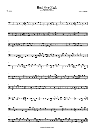 Tears For Fears - Woman In Chains - Sheet Music For Alto Saxophone