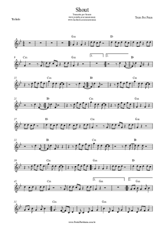 Tears For Fears - Woman In Chains - Sheet Music For Trumpet