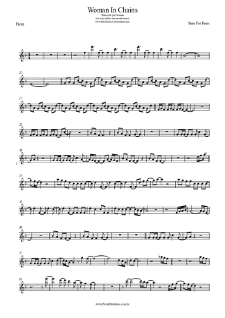 Tears For Fears  score for Flute