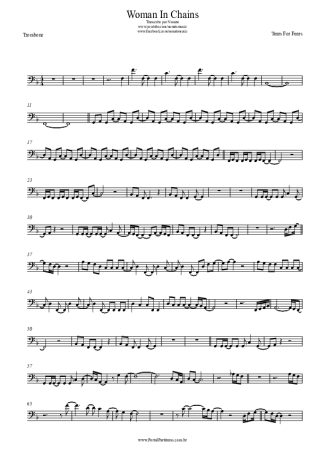 Tears For Fears - Woman In Chains - Sheet Music For Alto Saxophone